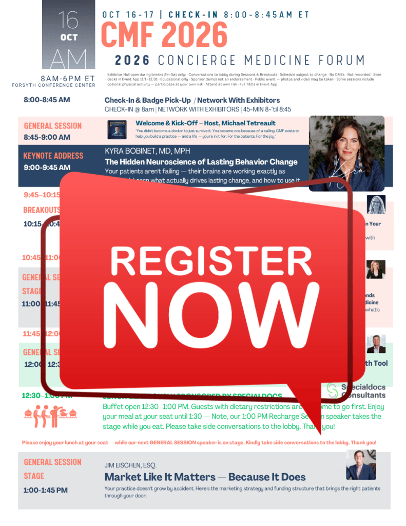 Industry conference and insights on concierge medicine growth, physician adoption, and membership-based practice trends across the United States.